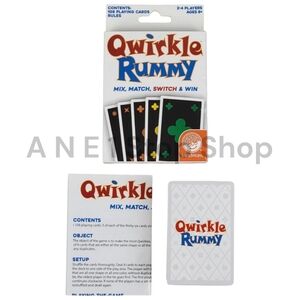 Qwirkle Rummy Mix, Match, Switch & Win Card Game - MindWare 2018